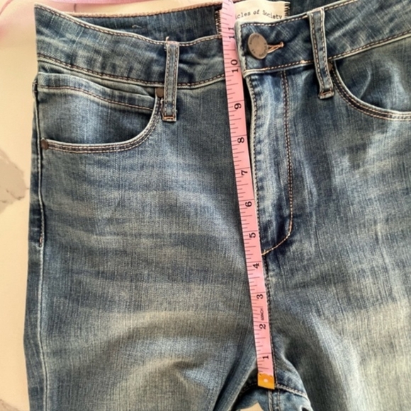 NWT Articles of Society - Blue High Rise Flare Denim Jeans - Size 25 - New - Picture 10 of 11